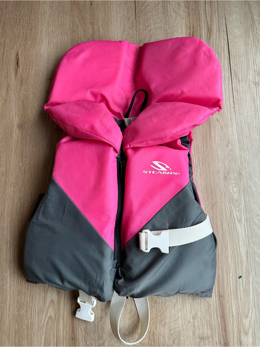 Stearns Pink and Gray Infant Life Jacket